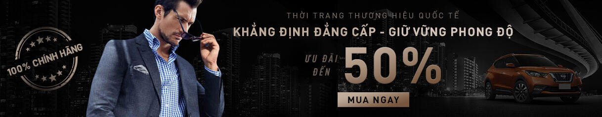 Thời trang thương hiệu quốc tế Ưu đãi đến 50%